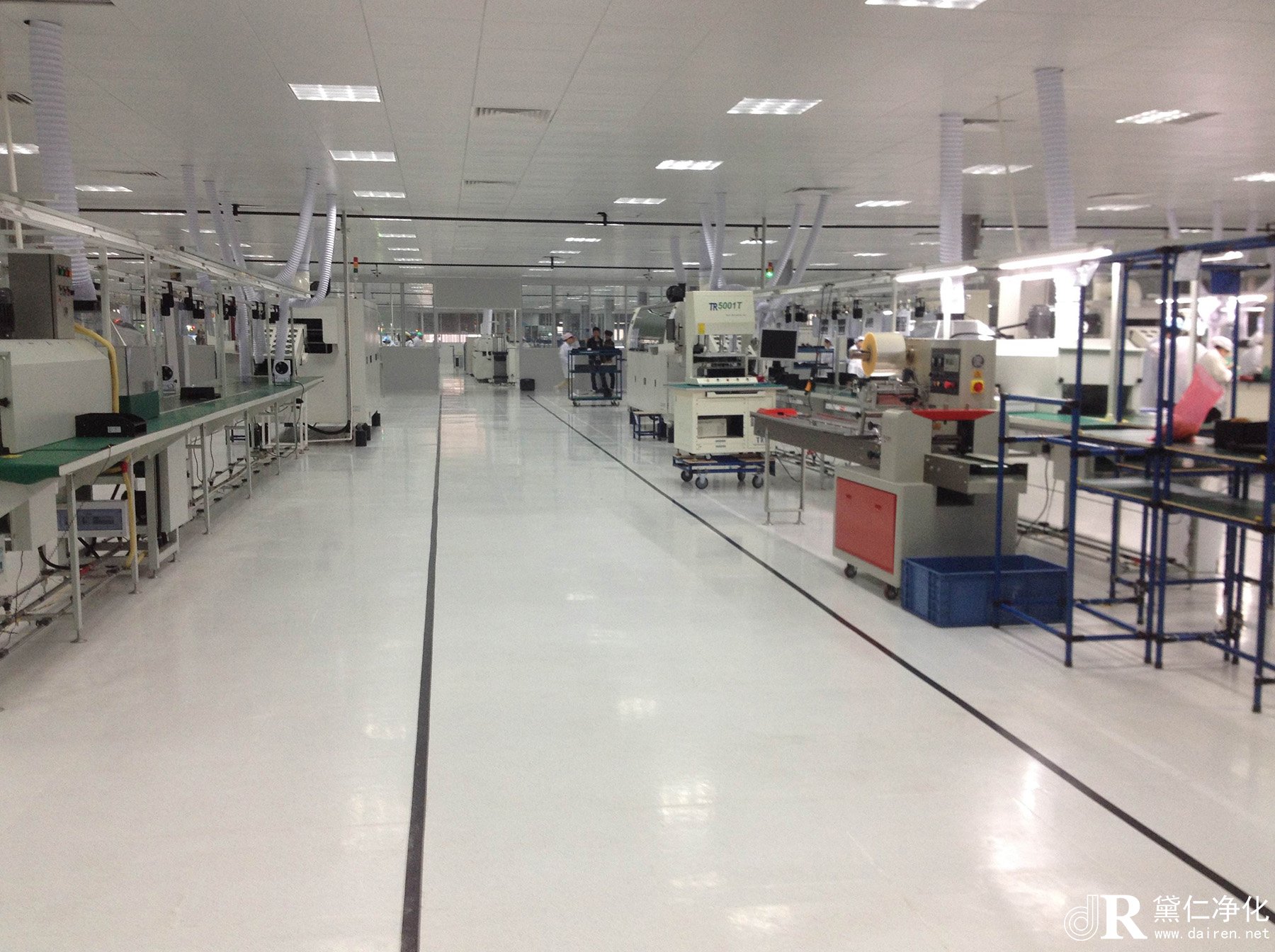 昆山電子無塵車間裝修設計案例